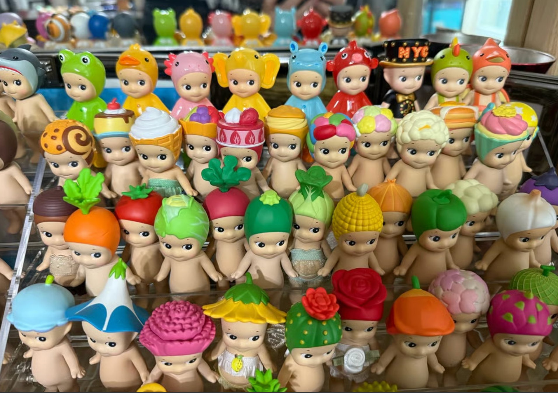 HUGE Sonny Angel Lot – 140 Figures | Rare Mix, Multiple Complete Series | Sold as One Set Only