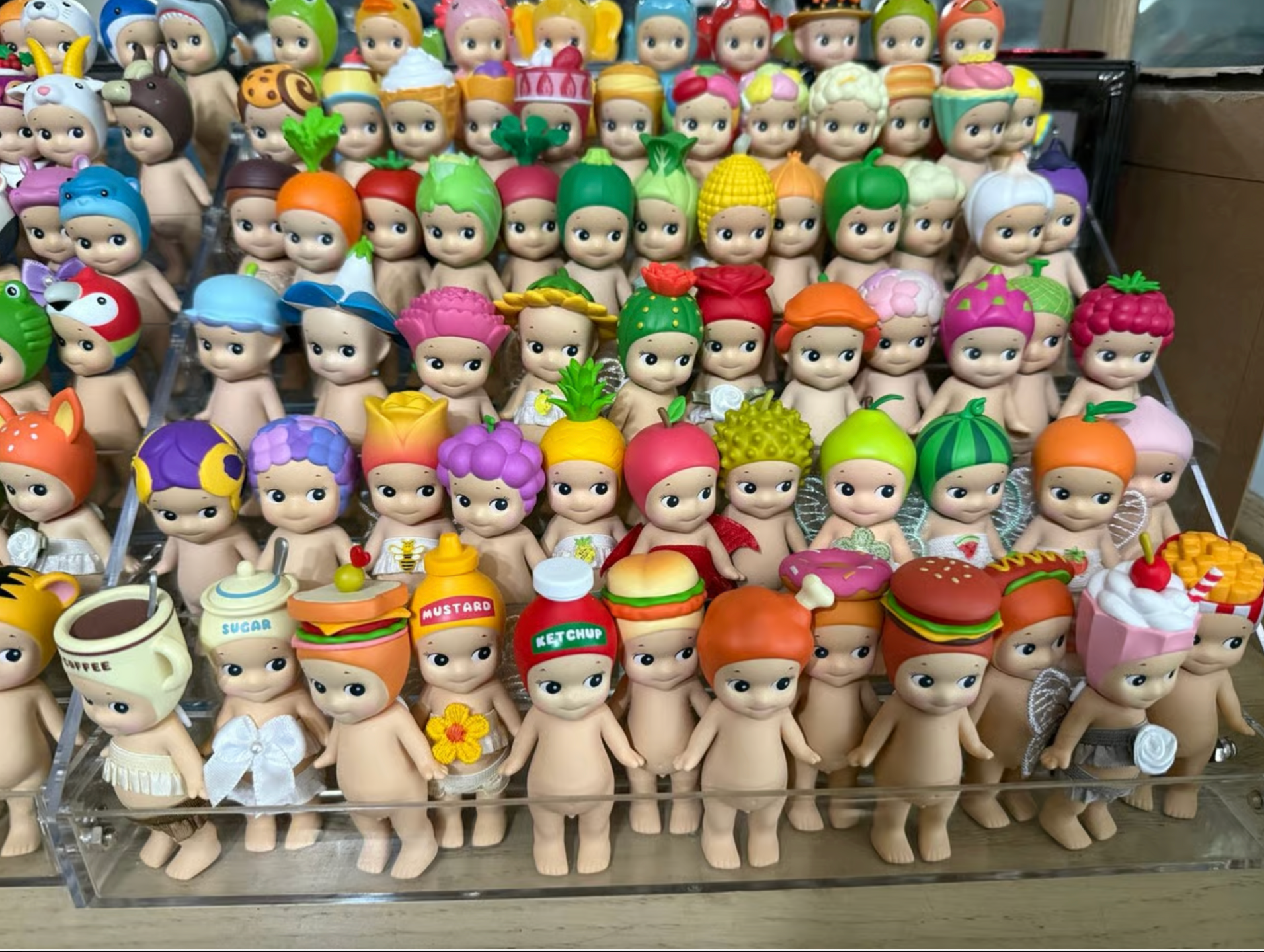 HUGE Sonny Angel Lot – 140 Figures | Rare Mix, Multiple Complete Series | Sold as One Set Only