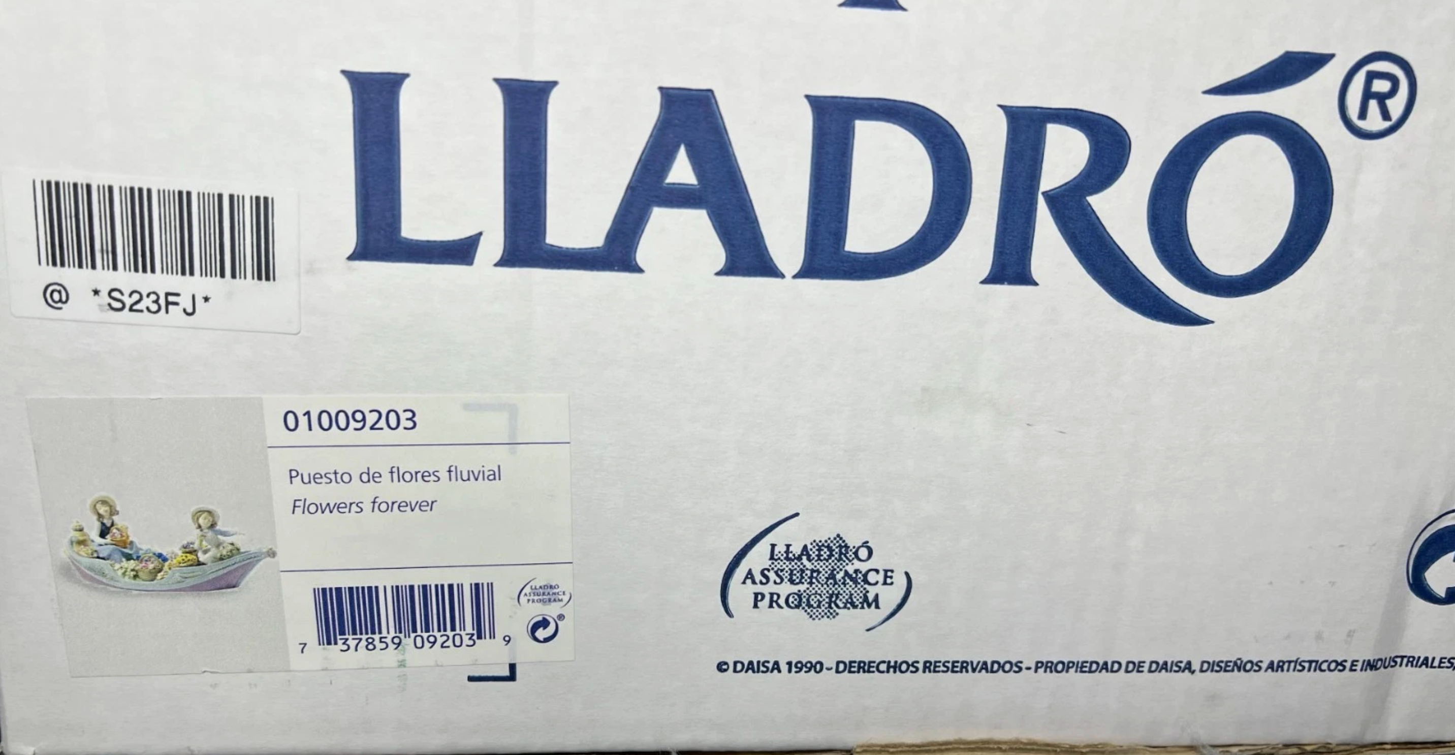 LLADRO Flowers Forever Figurine – New in Box