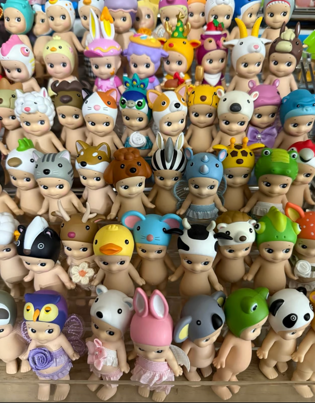 HUGE Sonny Angel Lot – 140 Figures | Rare Mix, Multiple Complete Series | Sold as One Set Only