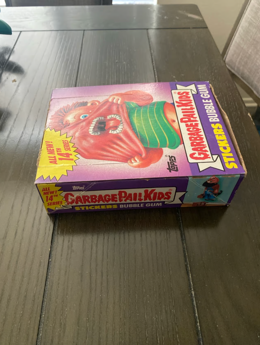 Garbage Pail Kids 14th Series Full Box – 48 Unopened Packs – Vintage GPK Trading Cards – Great Condition