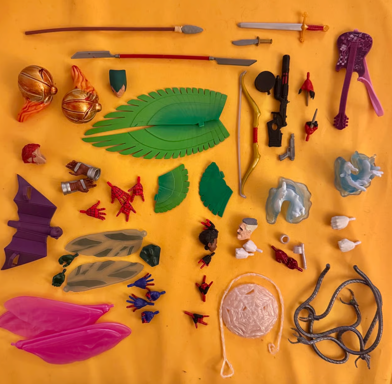 Marvel Legends Spider-Man & Venom – Retro Classic Cartoon – Loose Figure